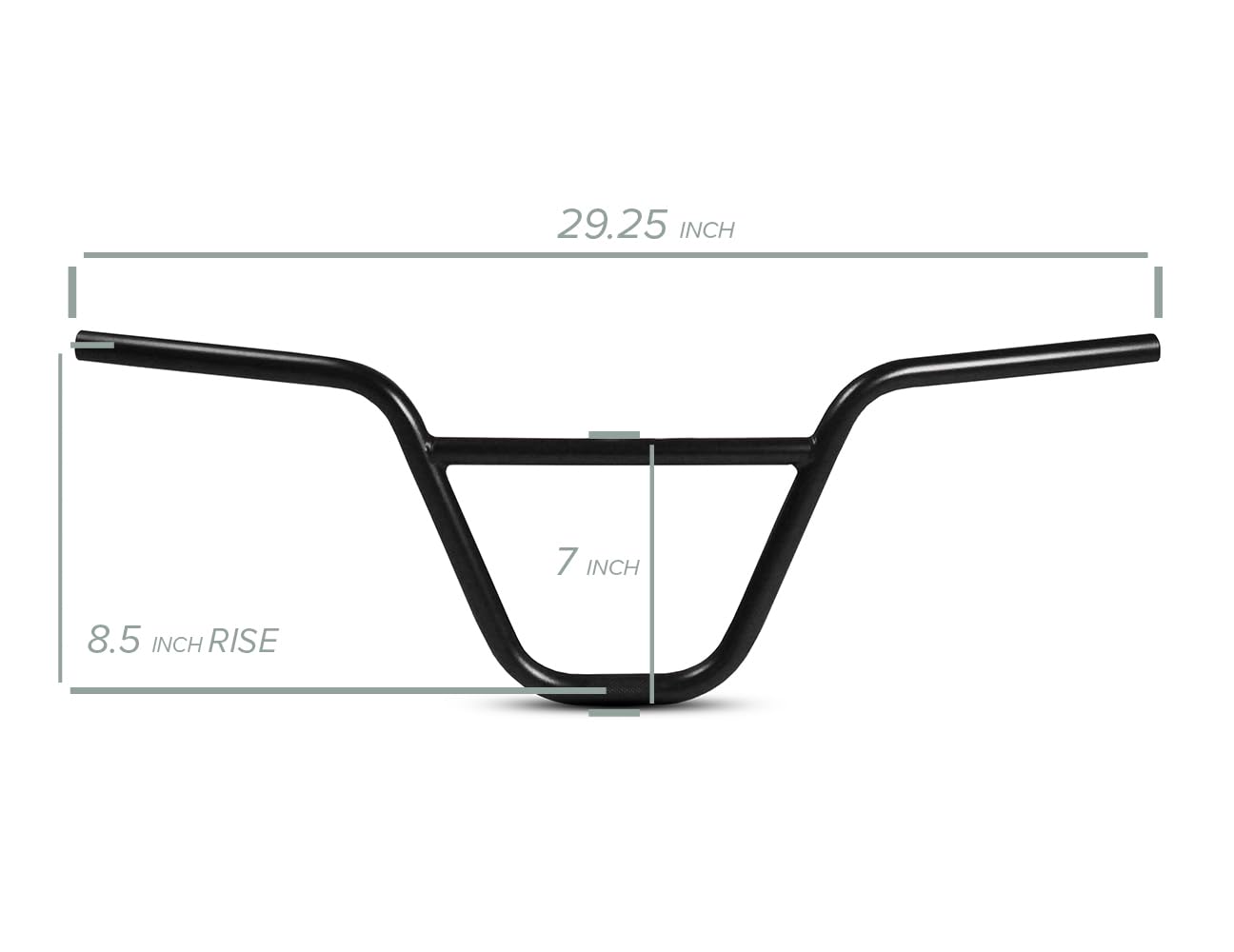 4130 Chromoly 4-Piece Handlebar Set - Destro Bar & Pee Wee for BMX Bikes | Stealth 2-Piece Matte Black Option | Durable Bike Handlebars for Street Riding & Stunt Performance