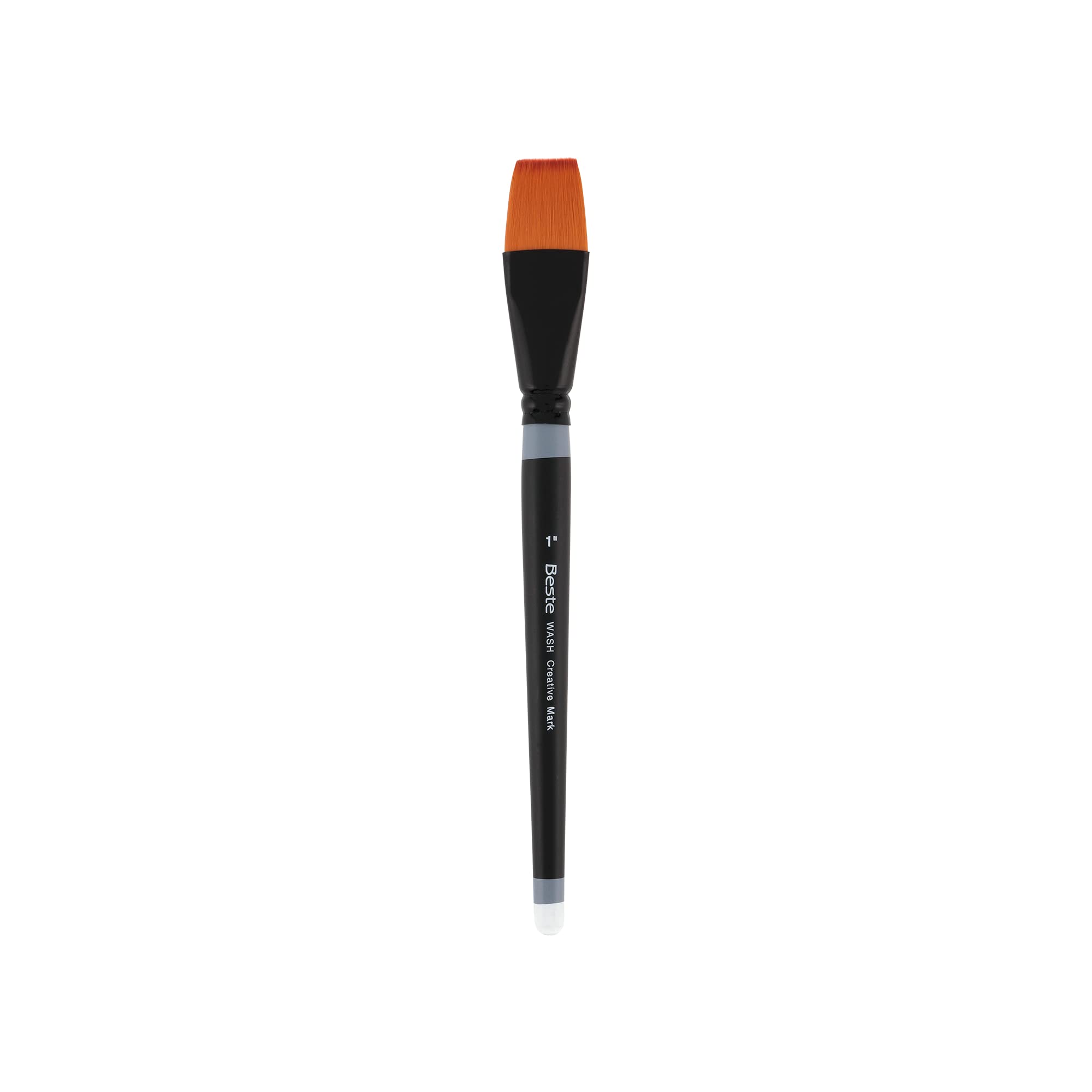 Creative Mark Beste Golden Taklon Hair Paint Brushes - 2 Pack (1