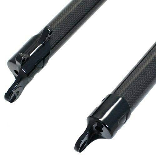 SASO Rigid Carbon Fiber Mountain Bike Fork for XC 26 Inch Wheels - Lightweight & Durable MTB Fork ST1857 | Perfect for Cross-Country Cycling & Trail Riding
