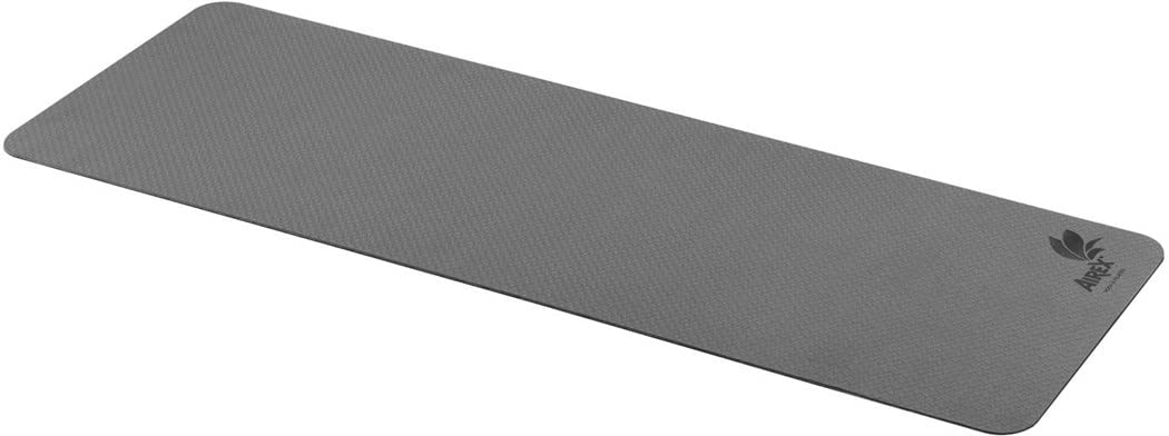 AIREX ECO Premium Exercise Mat for Yoga, Pilates, Aerobics & Physical Therapy - Non-Slip Fitness Mat for Rehabilitation, Balance & Stability Training - Perfect for Home Gym, Studio Workouts & Recovery Exercises