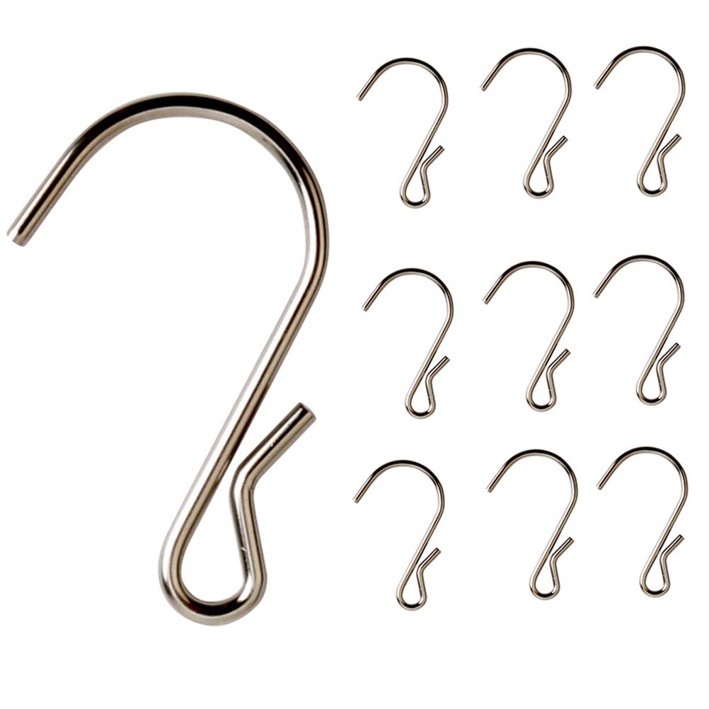 72pcs Metal S Hooks for Kitchen Storage & Organization - Space Saving Hangers