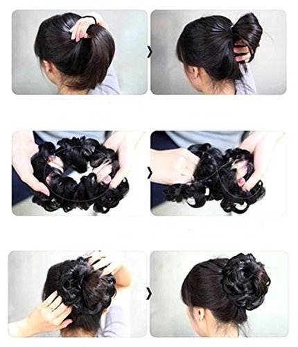 Scrunchy Bun (Dark Brown)