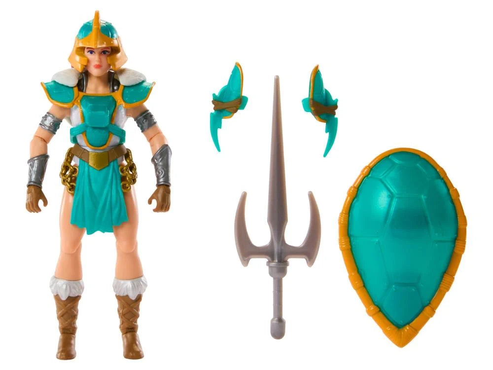 Masters of the Universe: Origins Turtles of Grayskull Teela Action Figure - Collectible Toy for MOTU Fans | Perfect for Display, Play & Nostalgic Gift Giving