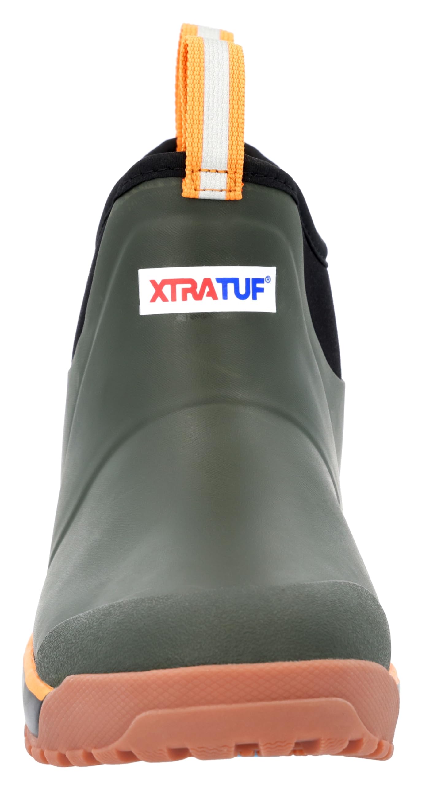 Xtratuf Men's Ice 6 Inch Rubber Ankle Deck Boot - Waterproof Work Boots for Fishing, Hunting & Outdoor Activities | Non-Slip Sole for Wet Surfaces