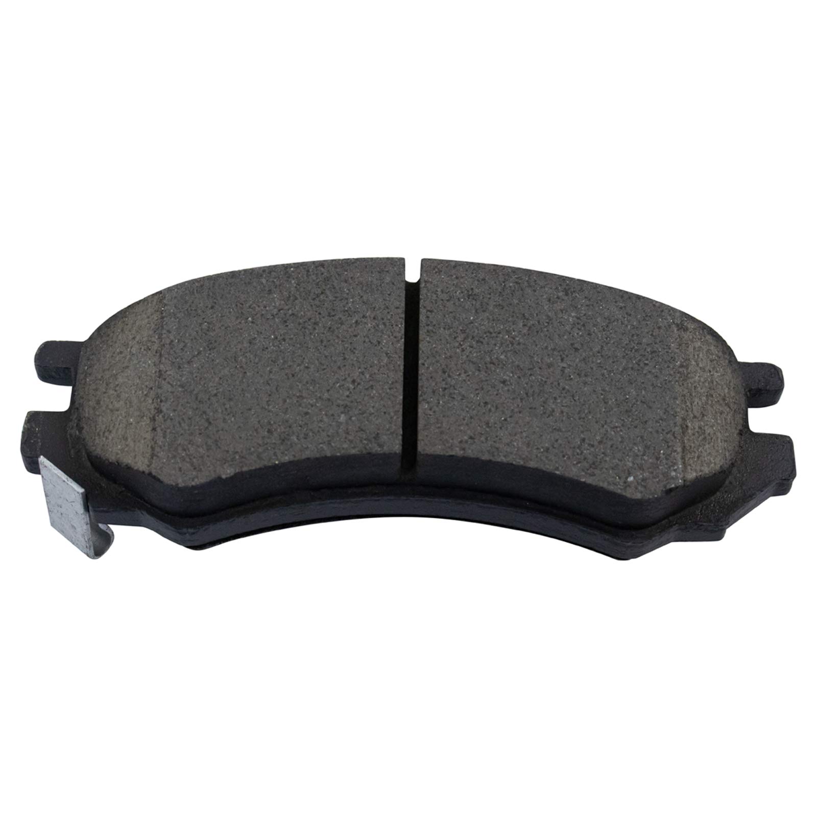 TRQ Front Wheel Bearing Kit with Ceramic Brake Pads & Performance Rotors - Complete Replacement Set with Lubricants for Smooth Driving & Enhanced Braking Performance | Perfect for Daily Commutes, Highway Driving & Performance Upgrades