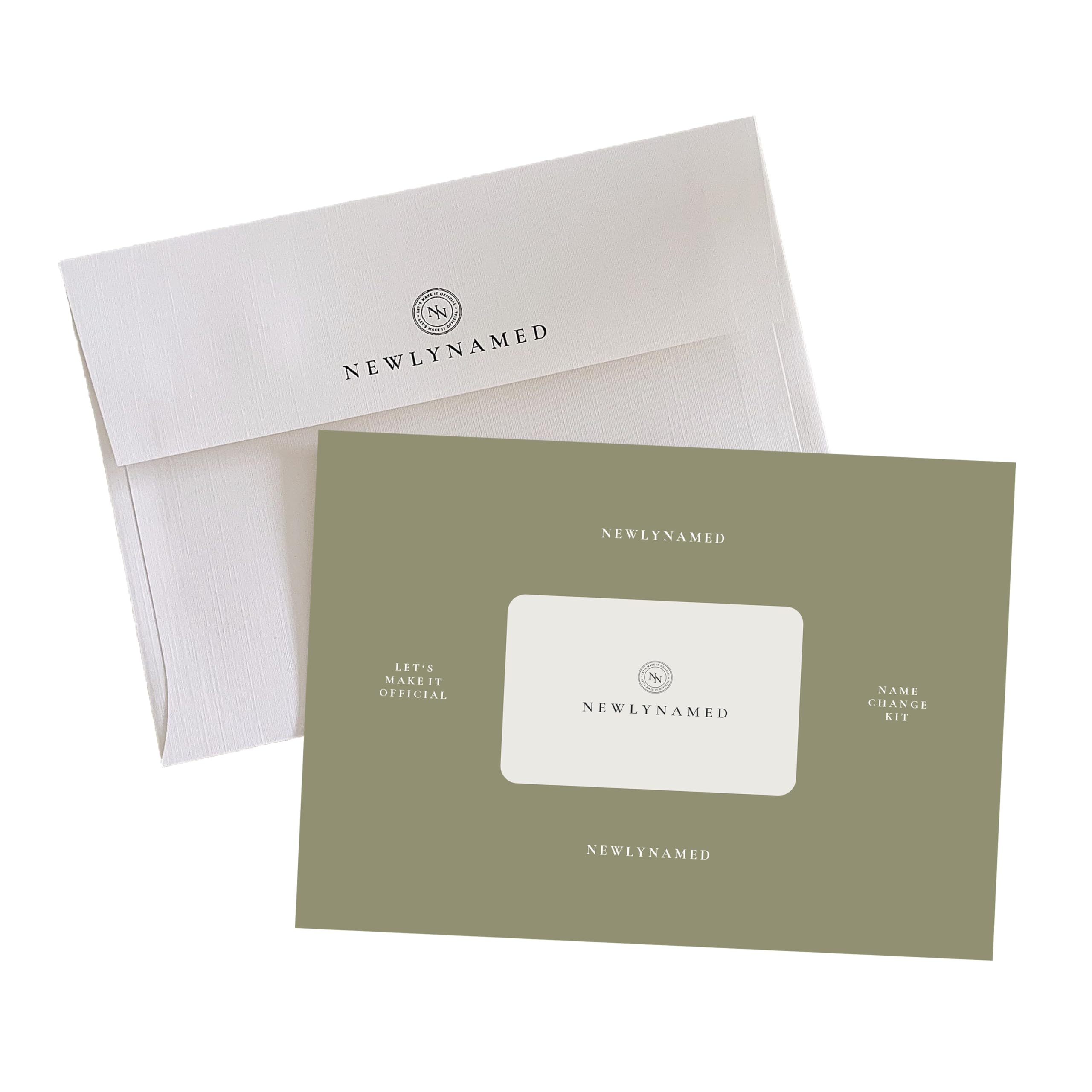Name Change Kit for Marriage - Easy Wedding Name Change Box - Perfect Wedding Registry Gift for Brides & Couples - Ideal for Newlyweds & Legal Name Updates