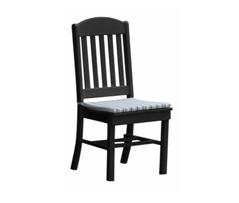 A & L Furniture Classic Dining Chair - Solid Wood Upholstered Dining Room Chairs Set of 2, Comfortable Kitchen Chairs for Home & Restaurant Use