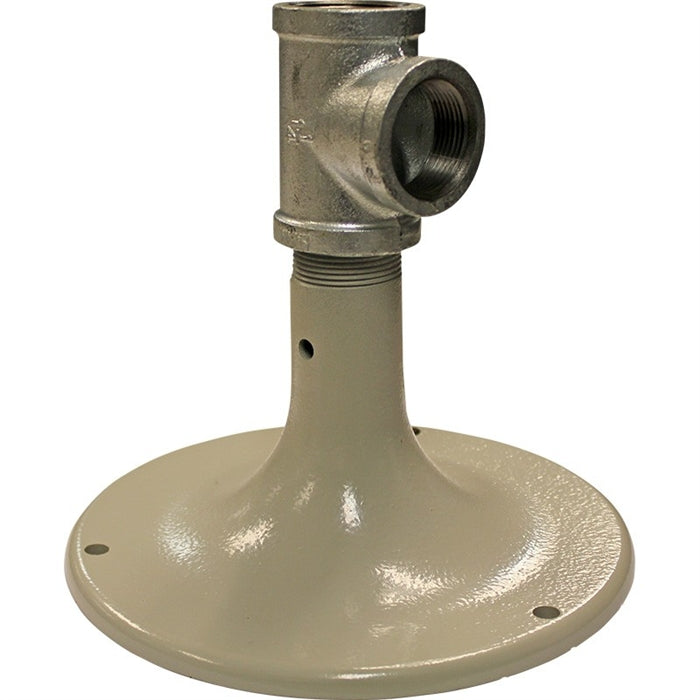 Haws SP75 Floor Flange - Heavy Duty Cast Iron Floor Drain Flange for Plumbing, Sewer, and Drainage Systems - Perfect for Basement, Garage, and Outdoor Use