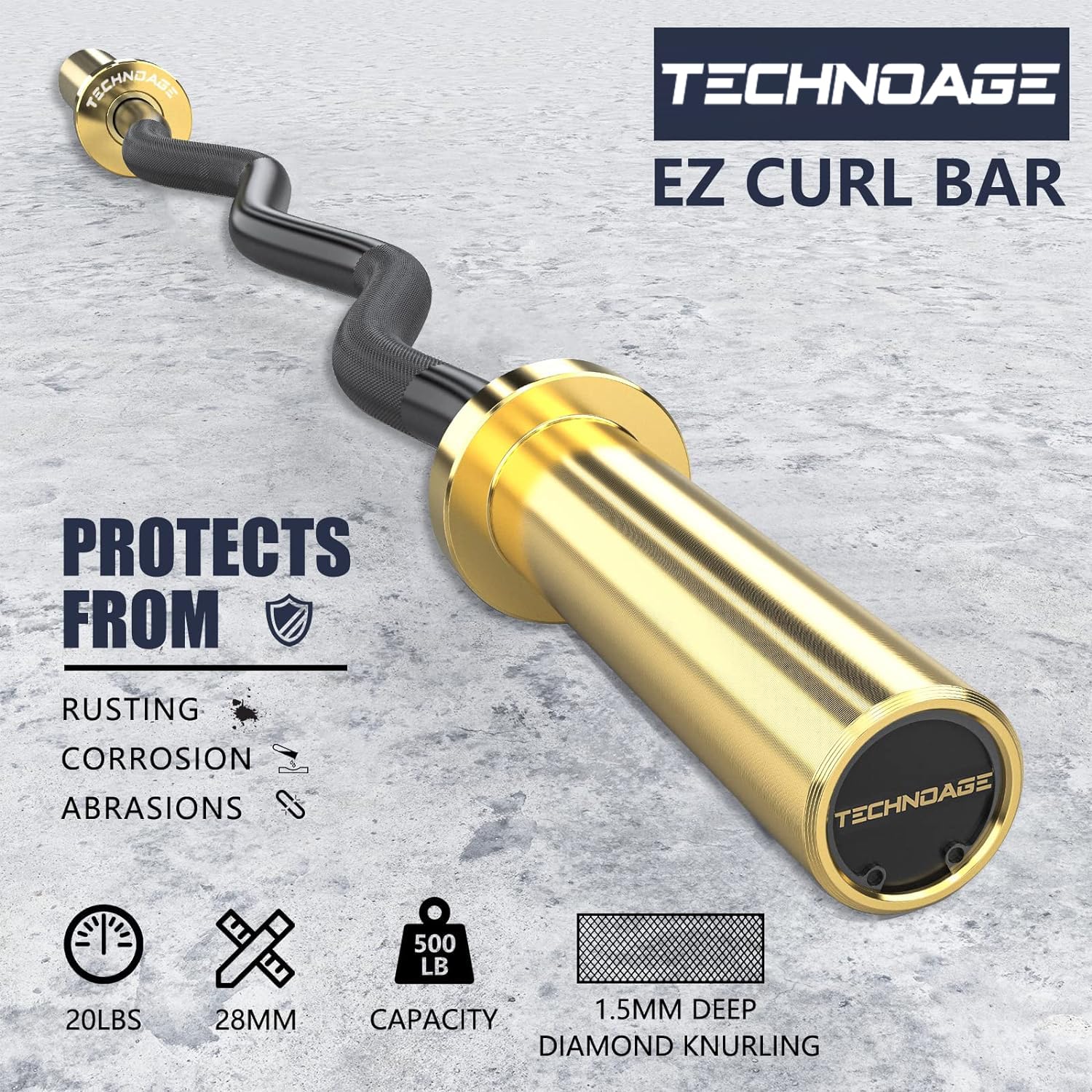 Olympic EZ Curl Bar 47