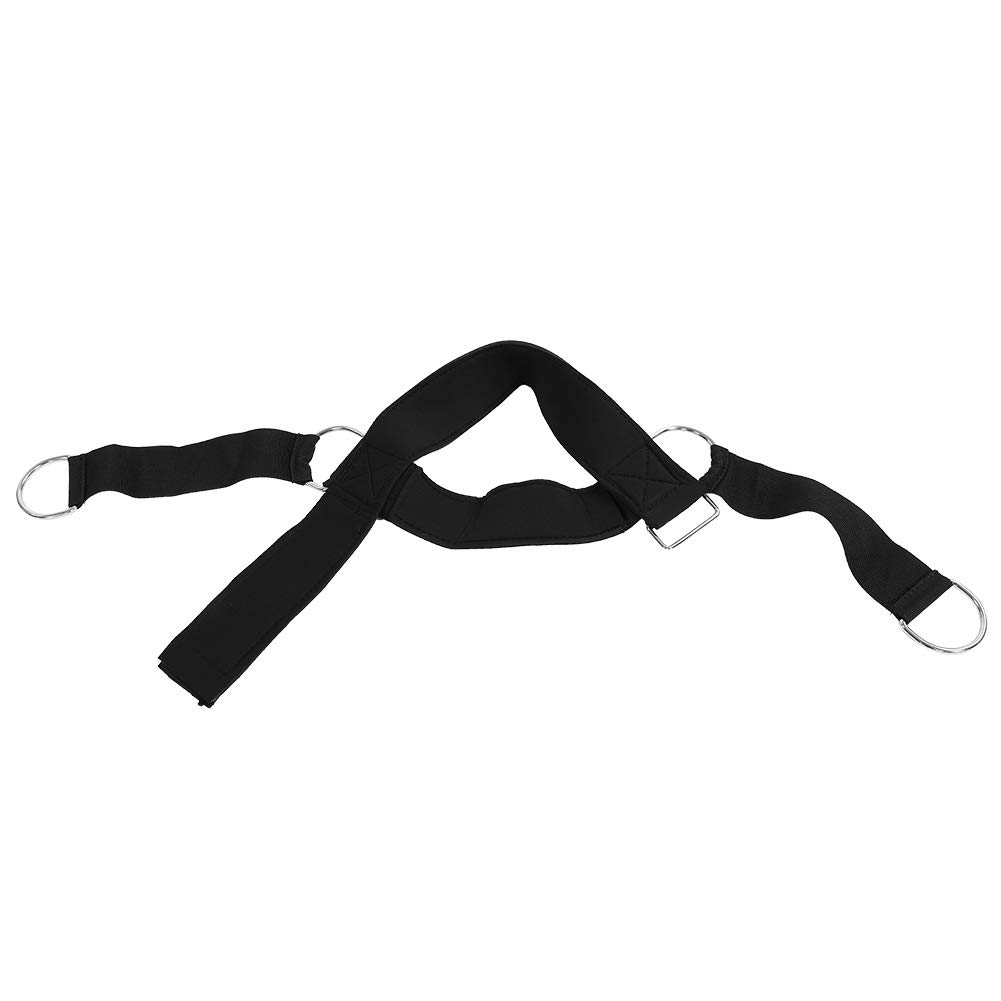 Neck Training Harness for Weight Lifting - Adjustable Nylon Head & Neck Strap for Strength Training, Fitness & Gym Workouts - Perfect for Football, Wrestling & MMA Athletes