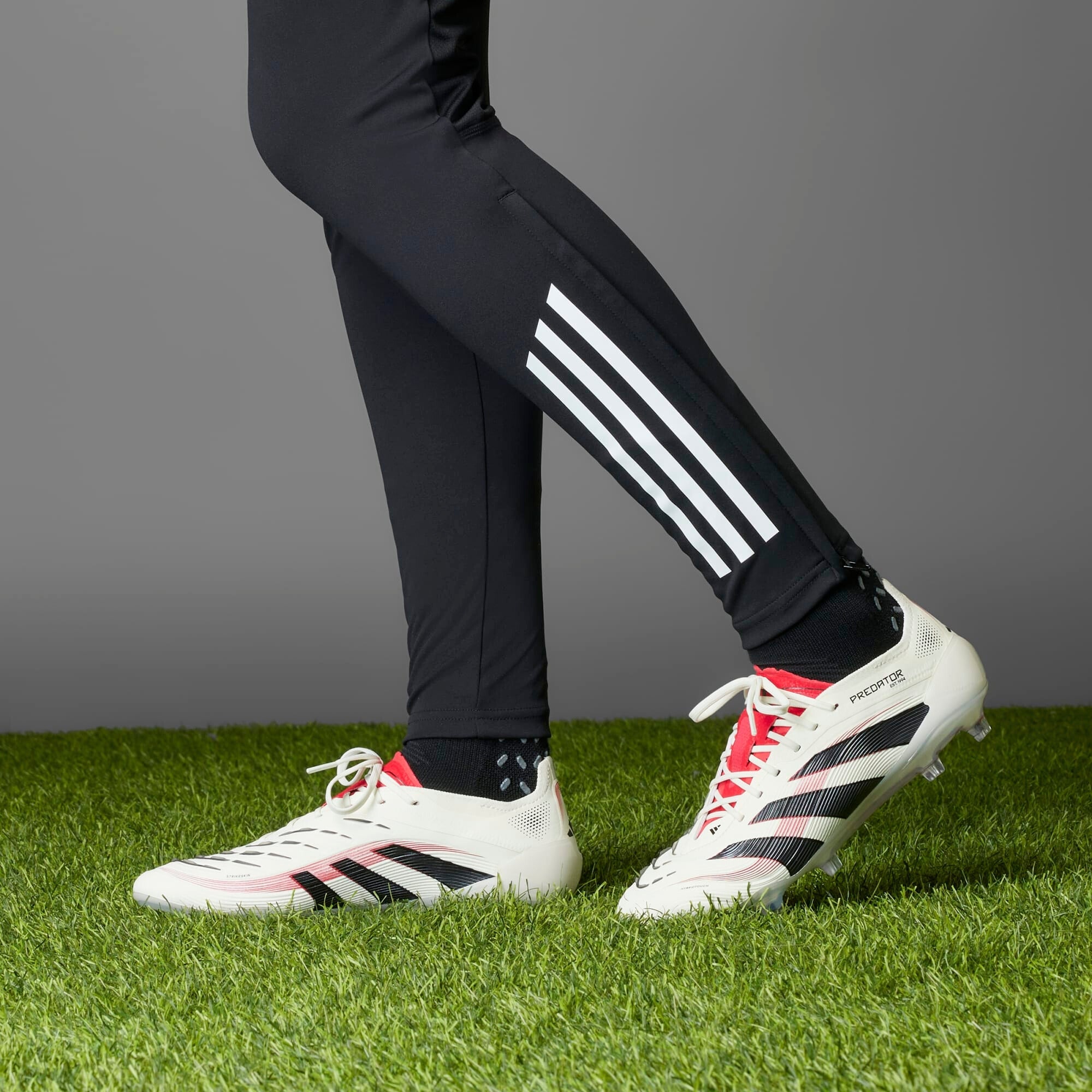 adidas Predator Elite Soccer Cleats - Men's Firm Ground Football Boots with Enhanced Grip & Control for Competitive Matches and Training