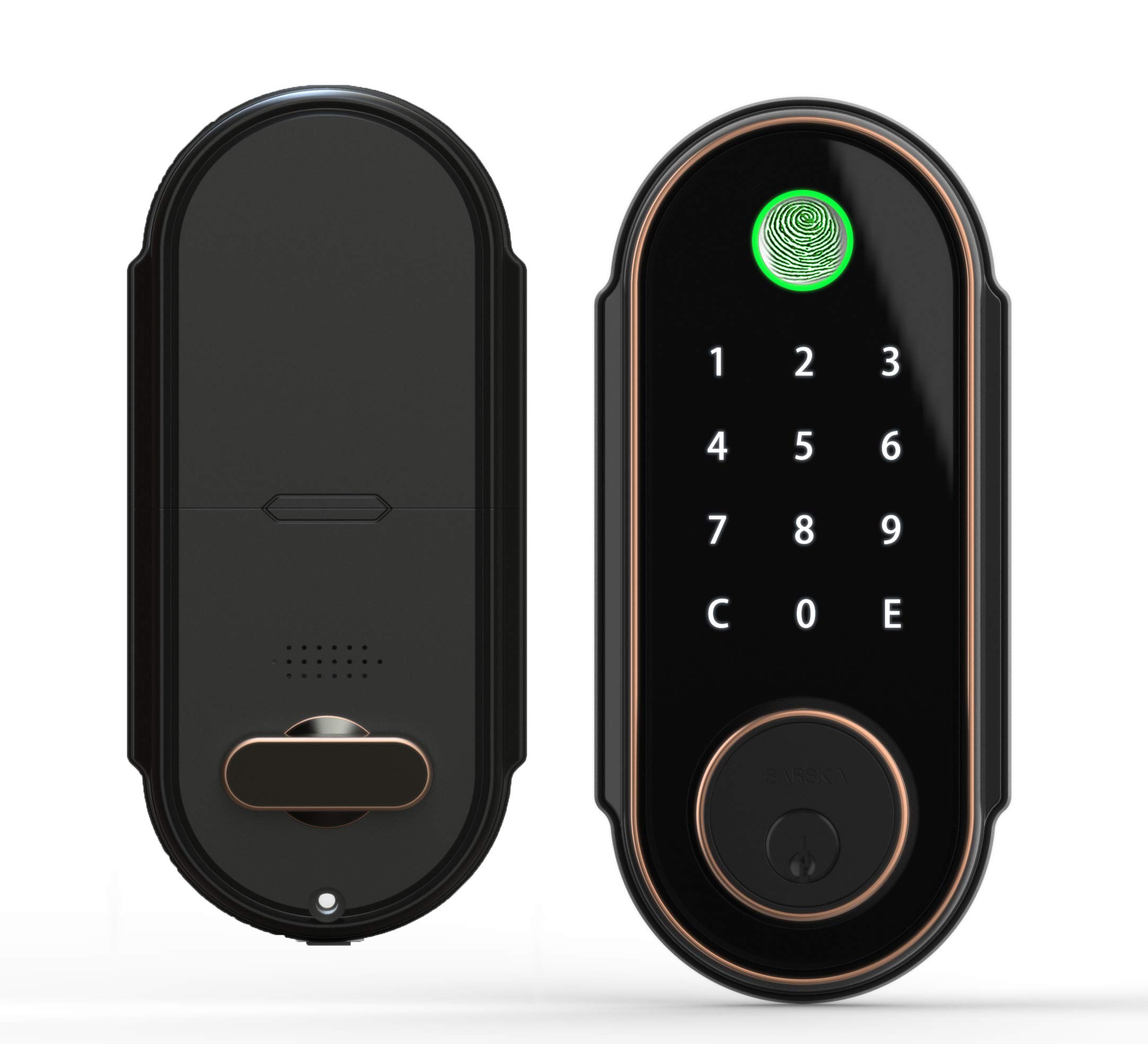 Smart Keyless Entry Door Lock - Electronic Keypad Deadbolt with Fingerprint & Touchscreen - Secure Your Home, Office or Apartment