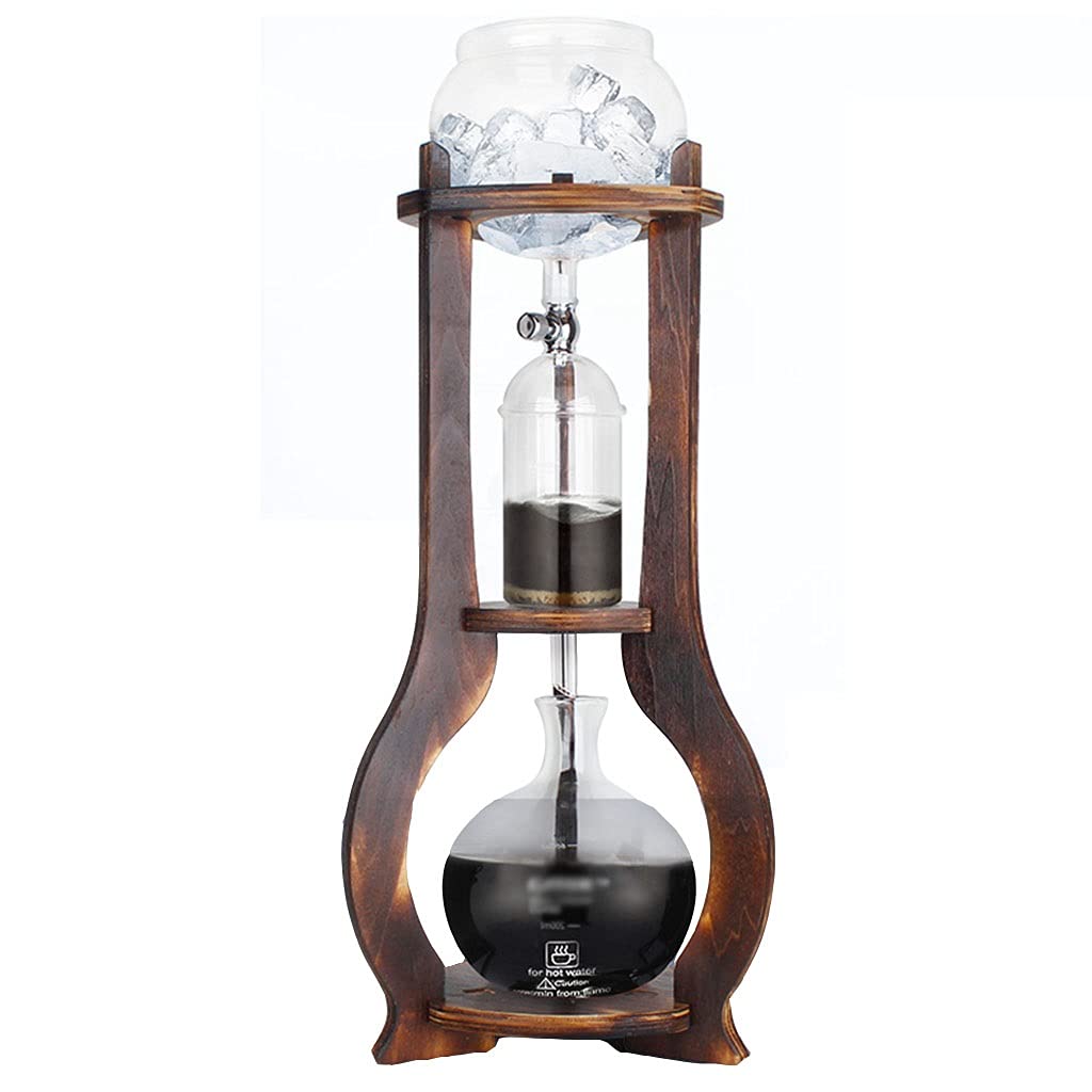 Premium Portable Cold Brew Coffee Maker - 400ML/13.5oz Capacity (Makes 5-8 Cups) with Adjustable Water Flow & Reusable Filter - Perfect for Home, Office, Travel & Outdoor Adventures