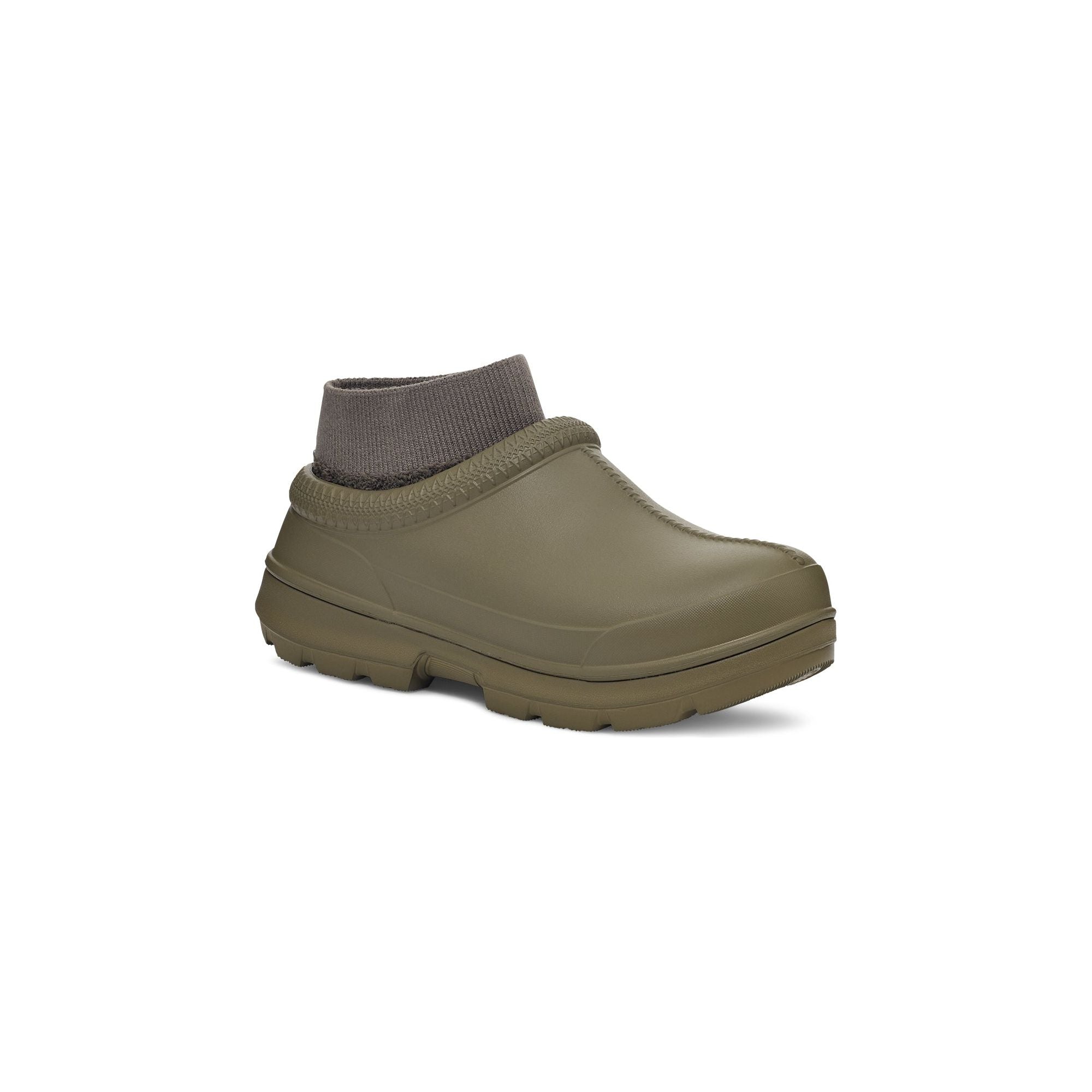 UGG Women's Tasman X Slippers - Cozy Sheepskin Indoor/Outdoor House Shoes in Burnt Olive - Perfect for Winter Comfort & Lounge Wear