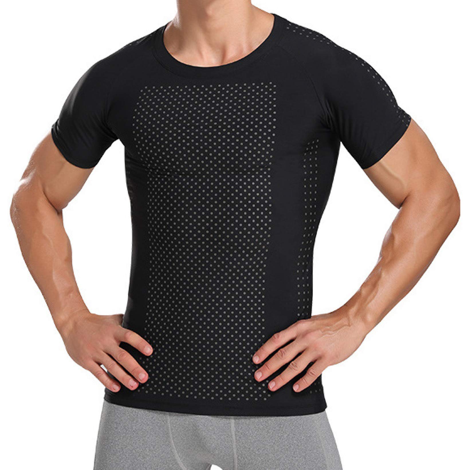Men's Body Shaping Girdle Underwear - Butt Lifter & Tummy Control Bodysuit for Men - Slimming Shapewear for Workout, Office & Daily Wear - Comfortable Stretch Underwear for All-Day Support