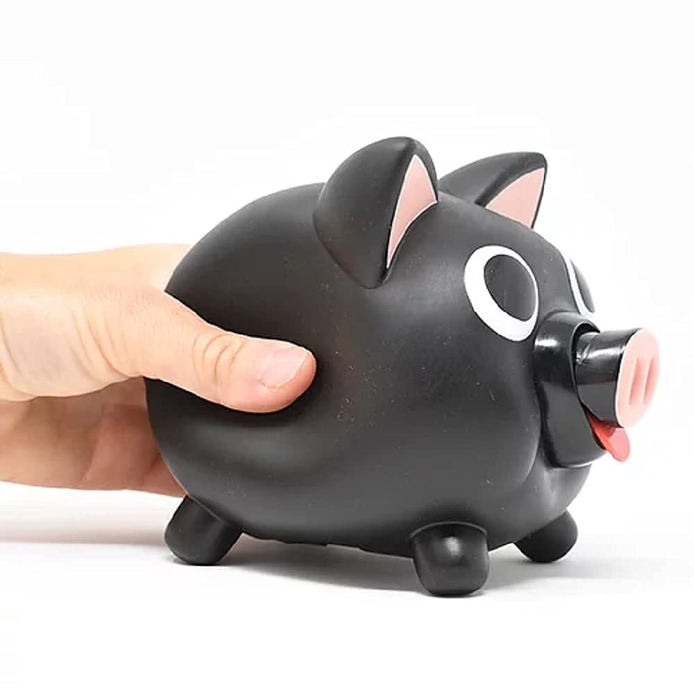 Jiggy Money Bank - Fun & Interactive Coin Bank for Kids (Black) - Perfect for Boys & Girls Saving Money, Piggy Bank Alternative for Home, Classroom & Gifts