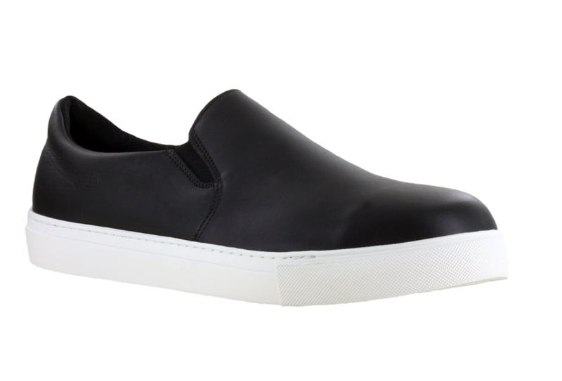 Mellow Walk Owen Men's Athletic Slip-On Steel Toe Shoes - Lightweight Work Sneakers for Construction & Warehouse Safety (Model 582072) | Perfect for Industrial Jobs, Outdoor Work & Heavy Duty Activities