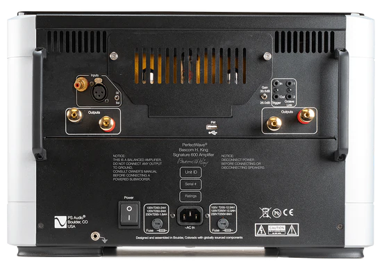 PS Audio BHK Mono 600 Watt Power Amplifier - High-End Mono Block Amp for Audiophile Home Theater & Stereo Systems