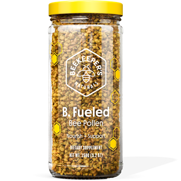B Fueled Bee Pollen - Natural Energy Booster & Immune Support Supplement | Perfect for Athletes, Fitness Enthusiasts & Daily Wellness