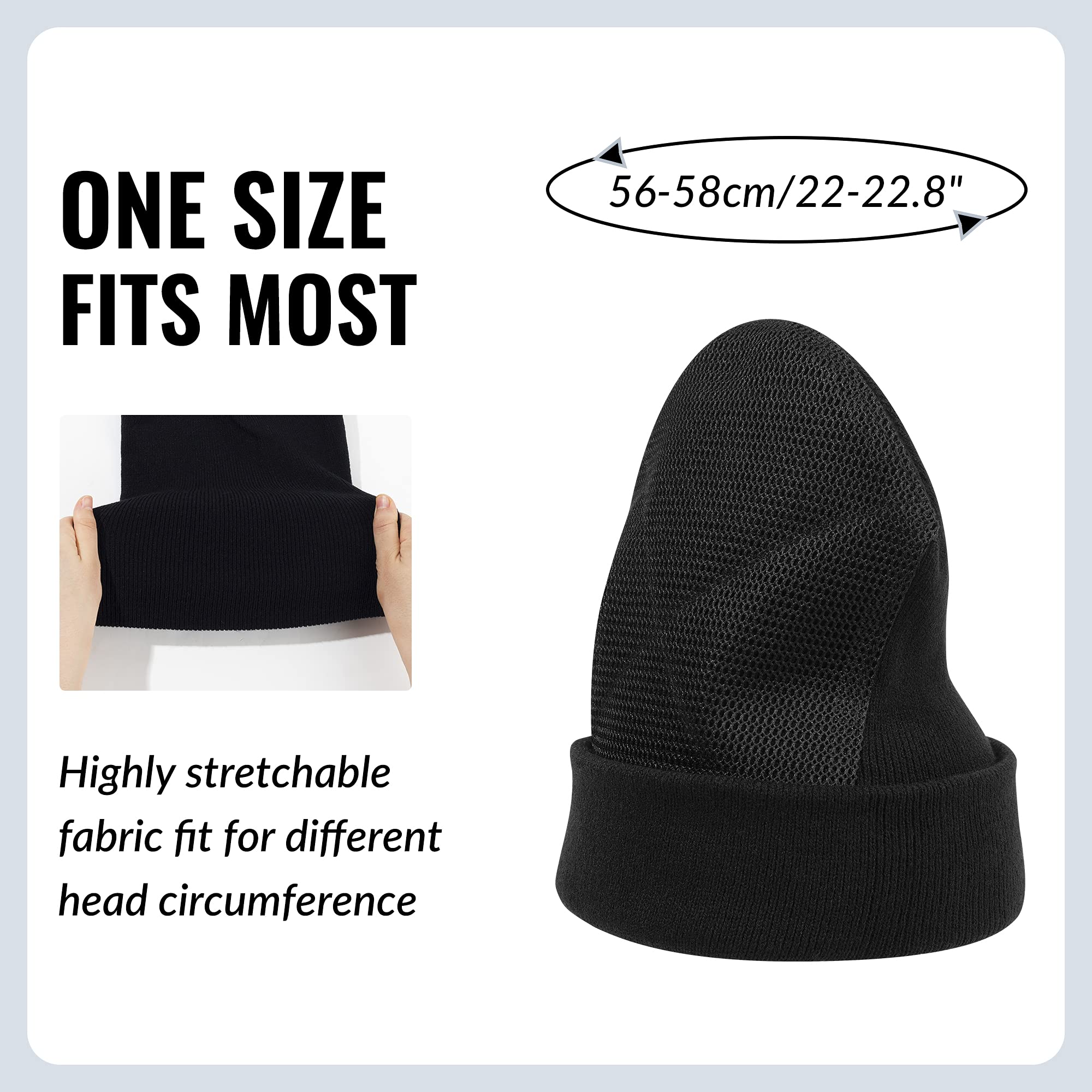 Professional B-Boy Cap - Padded Headspin Beanie for Breakdancing - Knitted Cotton Spin Hat for Dancers & Performers - Perfect for Street Dance, Hip Hop, and Urban Fashion
