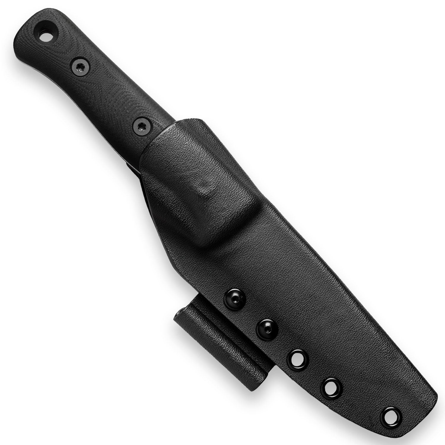 F4 Bushcraft Survival Knife - High Carbon Steel Outdoor Camping Hunting Knife with Sheath - Perfect for Wilderness Survival, Hiking & Backpacking Adventures