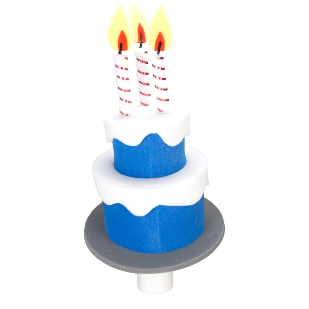 Funny Foam Party Hats for Men & Women - Unisex Adult Birthday Cake Hats for Crazy Hat Day, Fancy Dress & Costume Parties - Perfect for Birthday Celebrations, Themed Events & Photo Booths