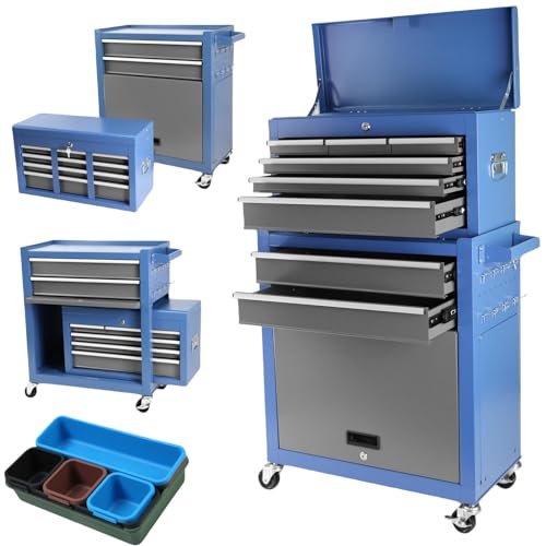 8 Drawers Grey+blue