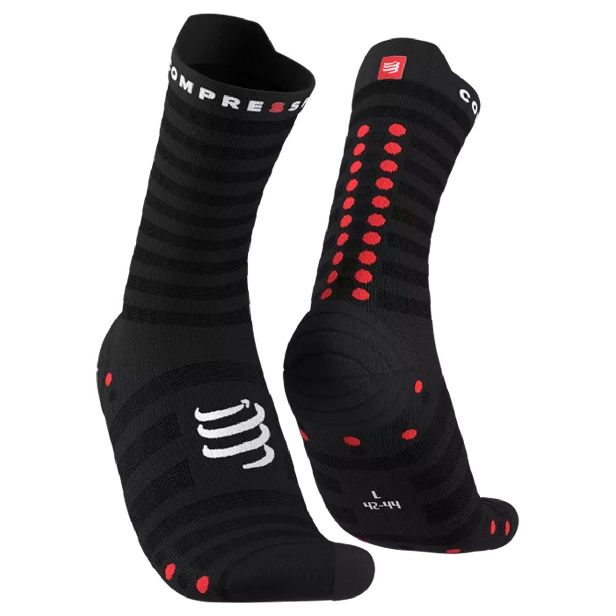 Compressport Pro Racing v4.0 Ultralight Running Socks for Men & Women - High Performance Athletic Socks for Marathon, Trail Running & Cycling - Breathable & Cushioned Support
