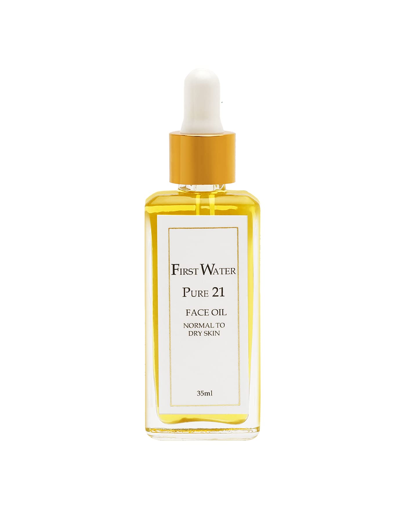 First Water Pure 21 Face Oil - 35ml | Hydrating & Anti-Aging Facial Oil for Dry Skin | Day & Night Skincare Routine
