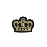 Premium Iron-On Crown Patches & Icons - DIY Embroidered Appliques for Clothing, Hats & Bags | Perfect for Costumes, Fashion Upgrades & DIY Crafts