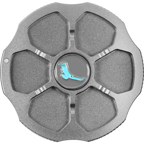 Kondor Blue Aluminum Body Cap for Leica L Mount Cameras - Durable Black Lens Cover - Perfect for Leica SL, SL2, CL & TL Series - Protects Camera Sensor from Dust & Scratches During Storage & Travel