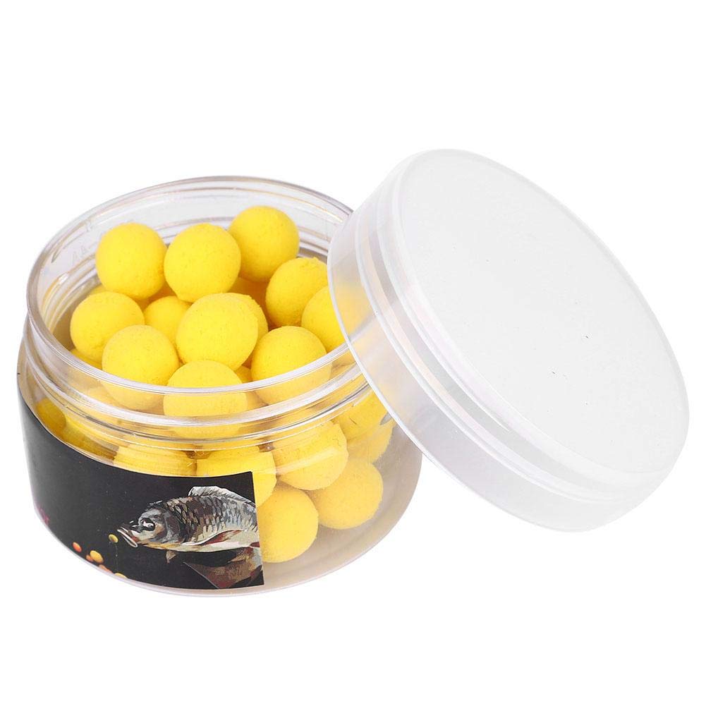Vbest Life Floating Fishing Lure Box - PVA Fishing Ball, Floating Feeder Beads & Artificial Carp Bait with Multiple Flavors for Freshwater & Saltwater Fishing - Perfect for Bass, Trout, and Carp Fishing Trips