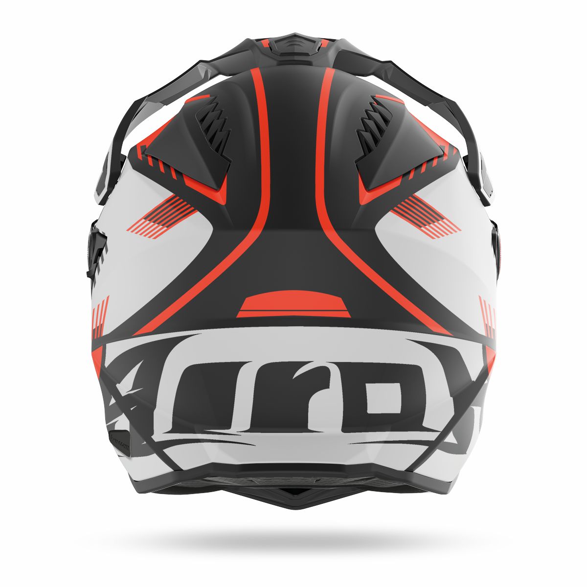 Airoh Commander Adventure Matt Boost Orange Motorcycle Helmet - Lightweight, Durable & DOT Certified for Off-Road Riding & Adventure Tours