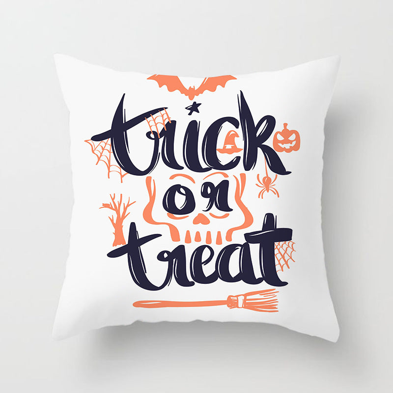 Spooky Halloween Pillowcase - Soft & Comfortable Decorative Pillow Cover for Halloween Decorations - Perfect for Home, Party, and Seasonal Decor