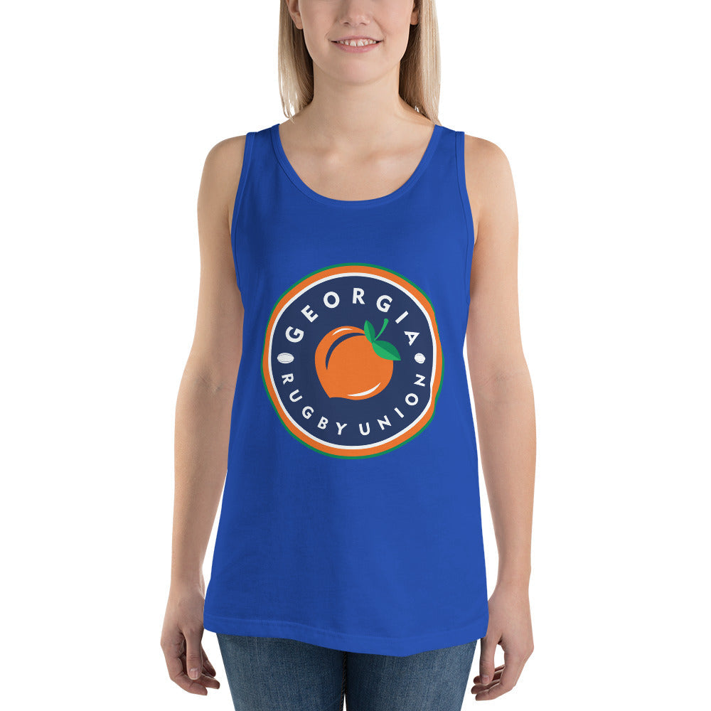 Georgia Rugby Union Social Tank Top - Comfortable & Stylish for Fans, Games & Casual Wear | Perfect for Sports Events, Outings & Team Spirit