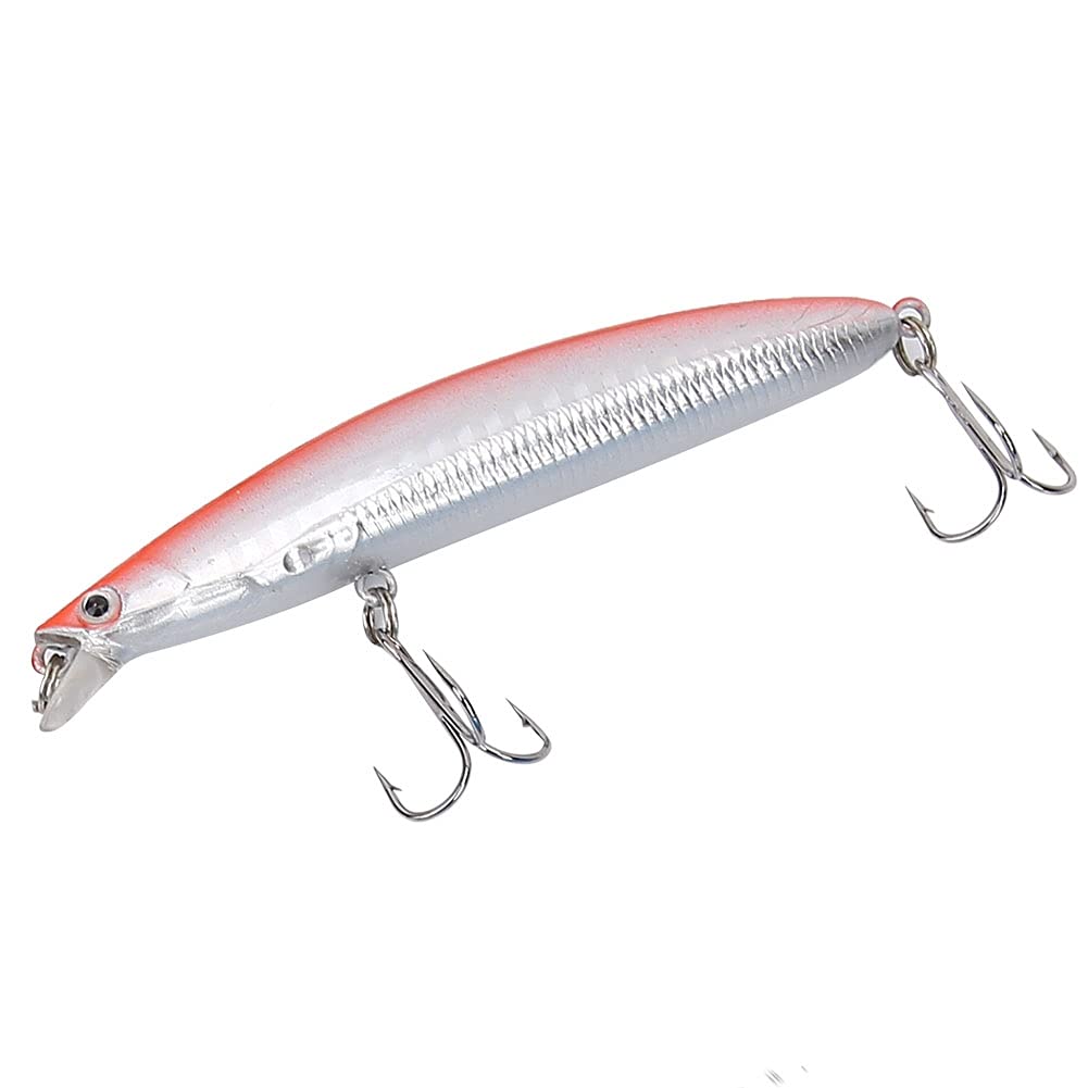 Yuuloo Heng JIA 9.5cm Fishing Lure - Hard Bait Artificial Minnow Wobblers for Freshwater & Saltwater Fishing - Ideal for Tuna, Squid, Ocean & Saltwater Game Fish - Perfect for Casting, Trolling & Shore Fishing