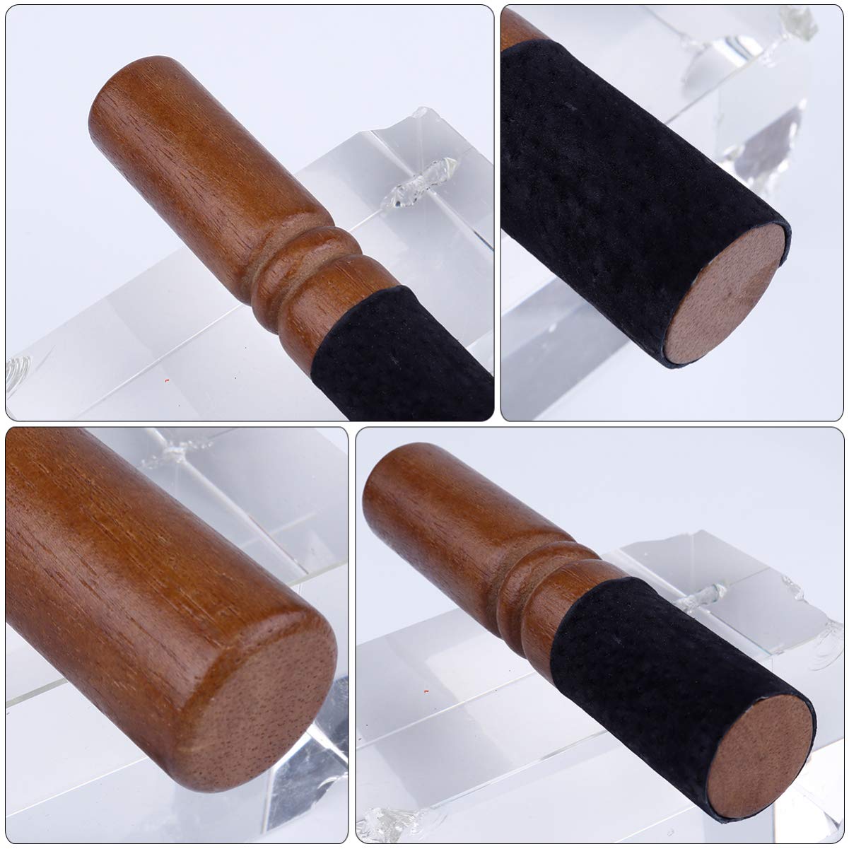 EXCEART Wooden Singing Bowl Mallet - Handcrafted Meditation Striker for Singing Bowls, Yoga & Prayer Accessories - Perfect for Relaxation, Sound Healing & Spiritual Practices