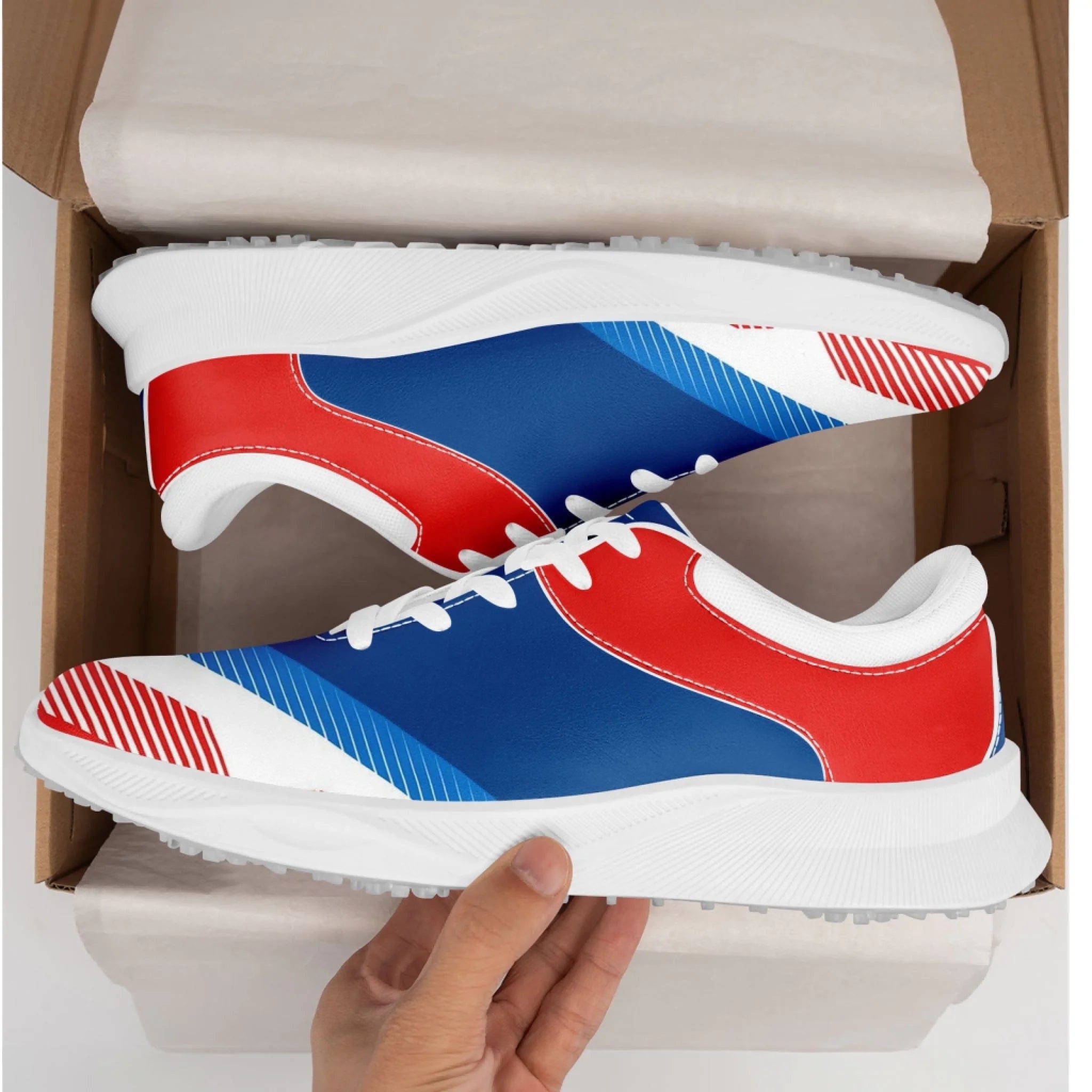 Custom Golf Performance Sneakers for Men & Women - Personalized Durable Athletic Shoes for POD Resellers - Lightweight Comfort Walking & Running Shoes - Perfect for Golf Course, Gym Workouts & Casual Wear (FN062 25020099)