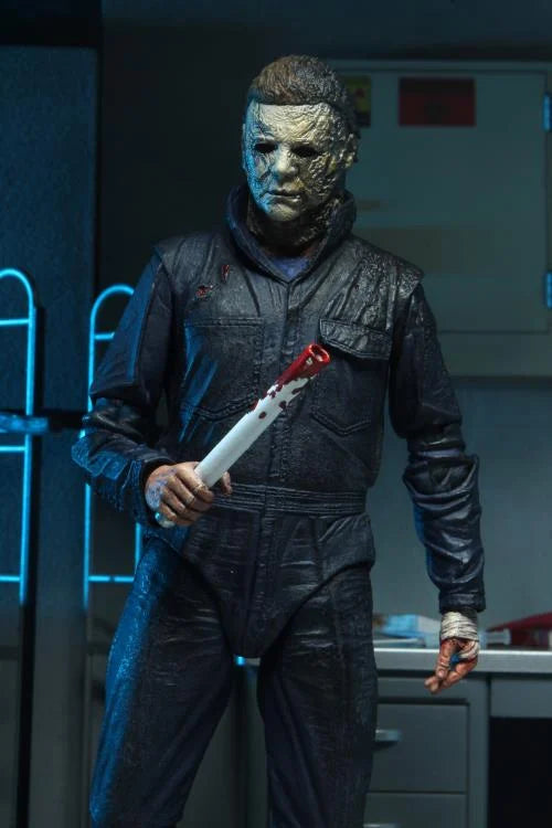 Halloween Kills Ultimate Michael Myers Action Figure - Collectible Horror Movie Character for Halloween Decor & Horror Fans Collection