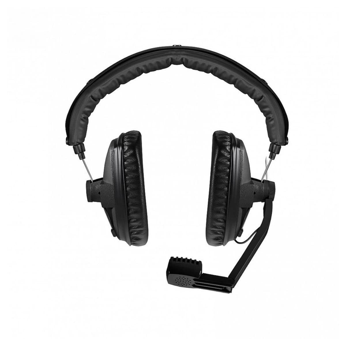 Beyerdynamic DT-109-200-50-BLACK Professional Closed-Back Headphones with Dynamic Hypercardioid Microphone, 50 Ohm Impedance, Black - Perfect for Podcasting, Studio Recording & Live Streaming
