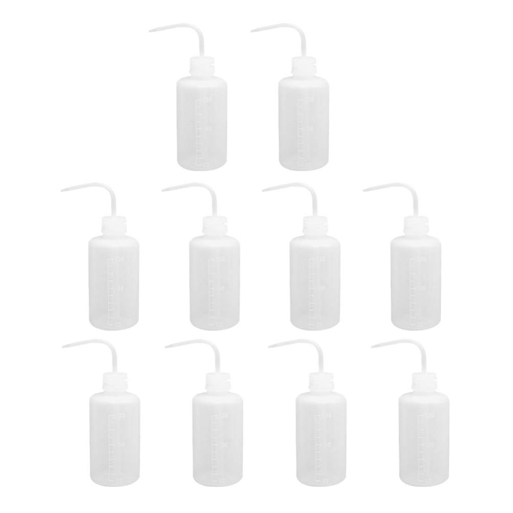 10pcs Pointed Watering Bottles for Plants - Plastic Squeeze Irrigation Bottle with Saliva Spout - Perfect for Bonsai, Houseplants, Gardening & Washing Tools - Indoor & Outdoor Plant Care Accessories