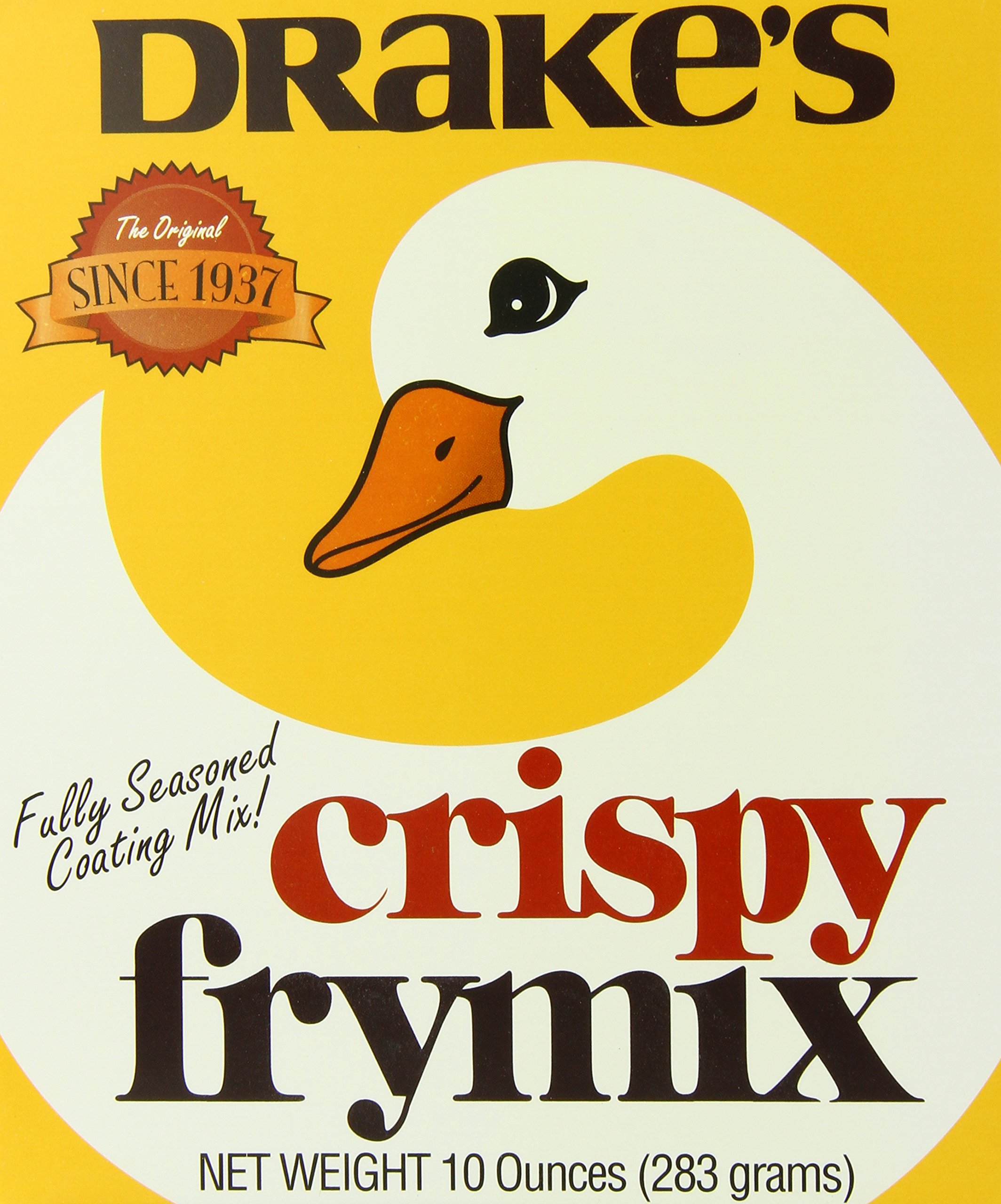 Drakes Crispy FryMix - 10-Ounce Box (Pack of 12) | Perfect for Chicken, Fish & Onion Rings | Ideal for Family Dinners & Restaurant-Style Cooking