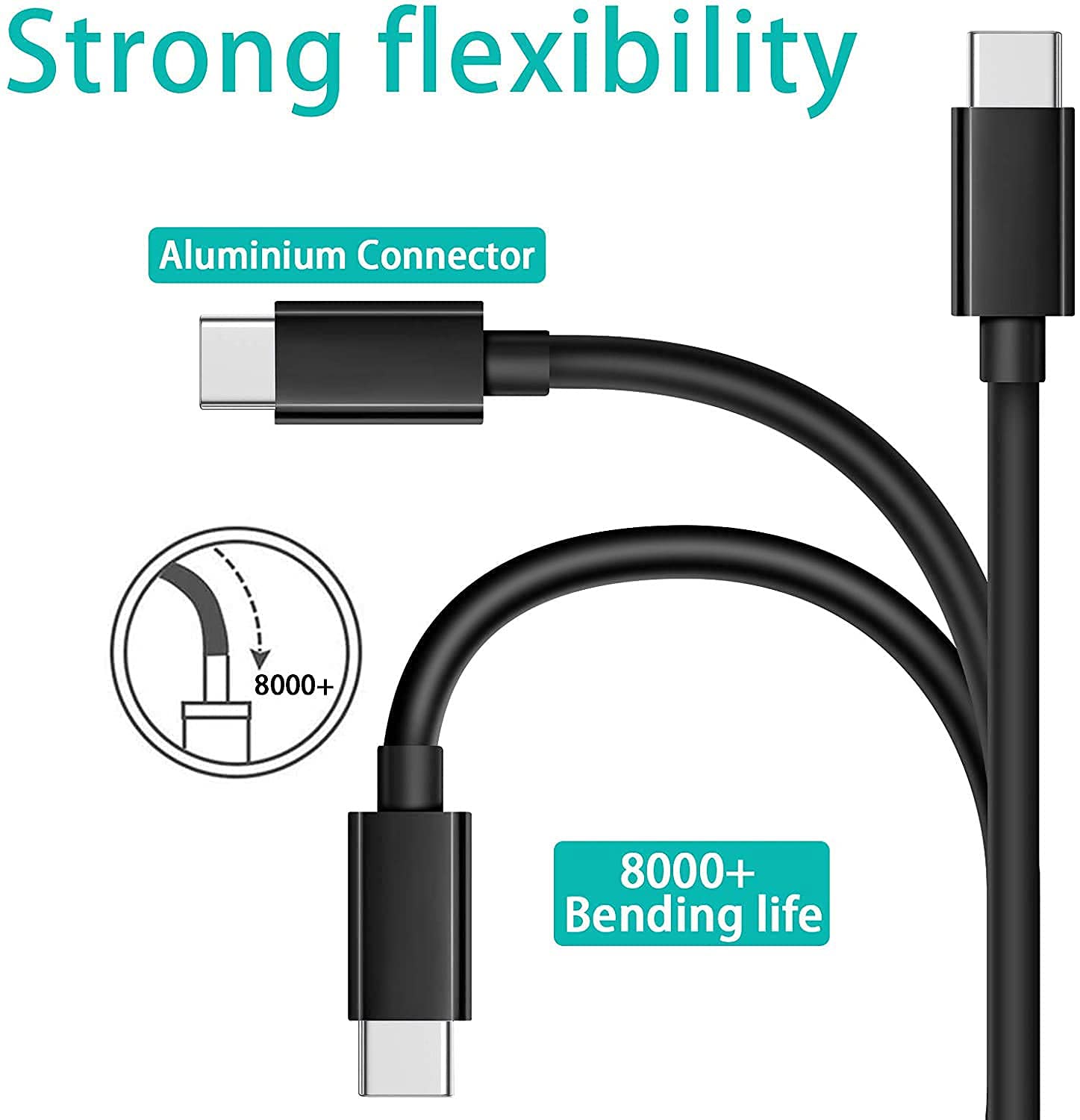 USB Bike Light Charger Cable & Wall Adapter - Compatible with Victoper, BrightRoad, Cuvccn & More | Replacement Charging Cord for Cycling Safety Lights | Perfect for Night Riding, Commuting & Outdoor Adventures