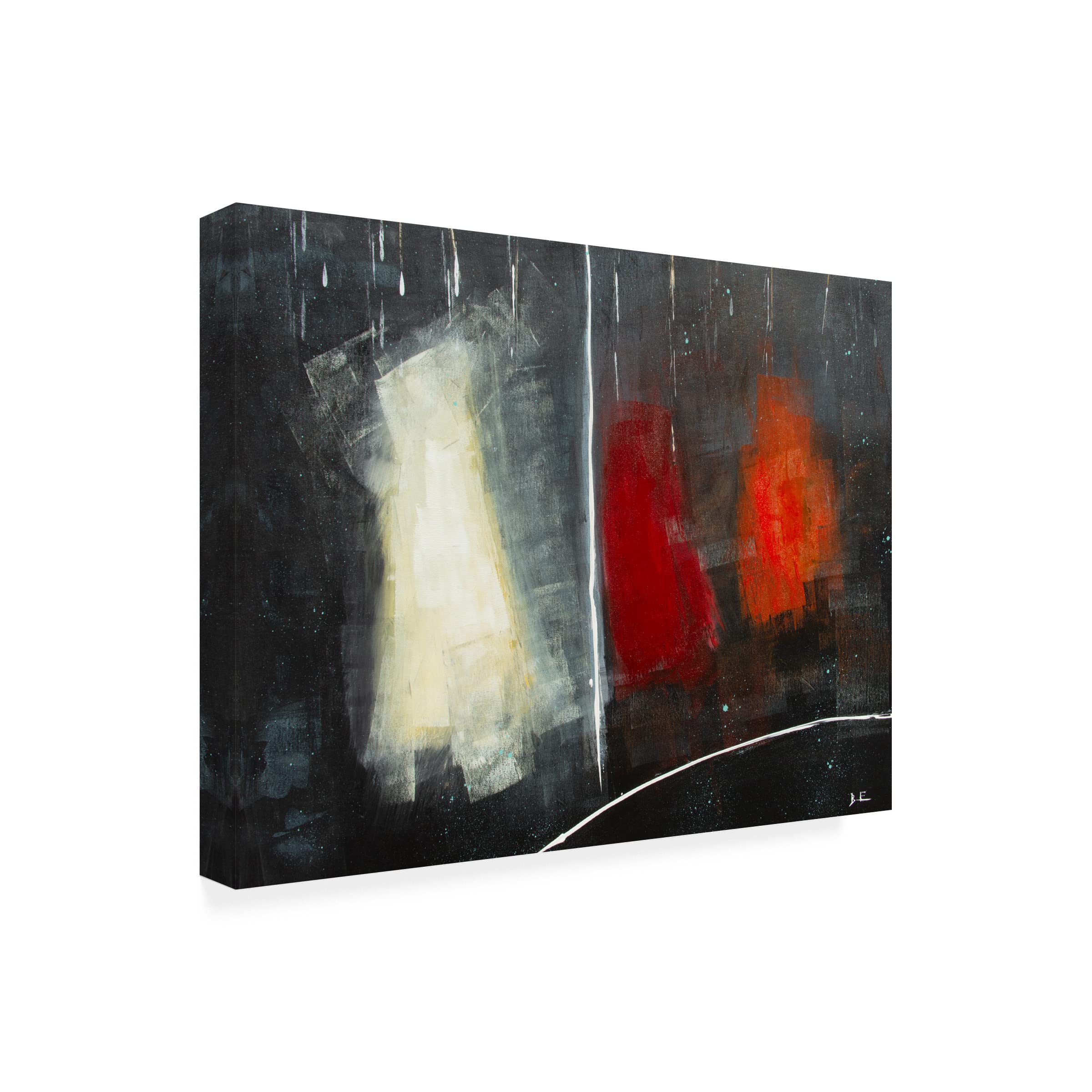 Trademark Fine Art 'Window Puppets' Canvas Wall Art by Brian Fisher - Modern Home Decor for Living Room, Bedroom & Office