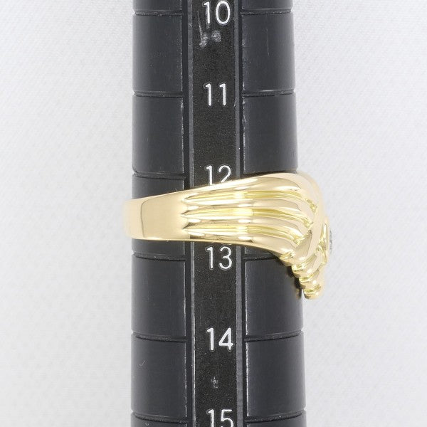 18K Yellow Gold Diamond Ring for Women - Elegant Solitaire Engagement & Wedding Band - Perfect for Proposals, Anniversaries, and Special Occasions