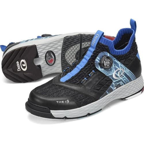 Dexter THE C 9 Sidewinder BOA Bowling Shoes for Men - Wide Width Comfort & Performance - Perfect for League Play & Competitive Bowling