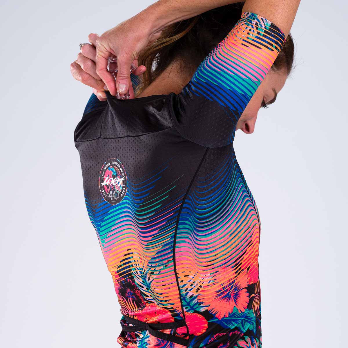 Women's LTD Tri Aero Jersey - Lightweight Cycling Top for Triathlon & Road Biking - 40th Anniversary Edition - Perfect for Training, Racing & Outdoor Sports