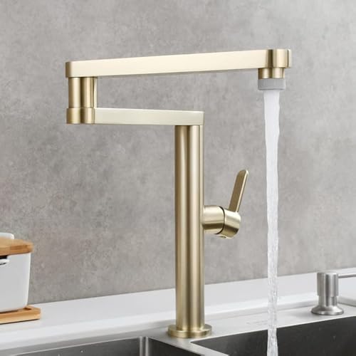 Brushed Gold 2 Fold