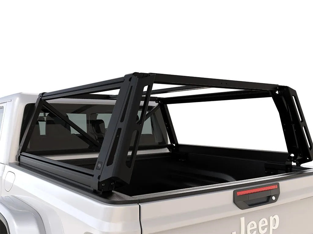 Jeep Gladiator JT Front Runner Outfitters Pro Truck Bed System - Durable Aluminum Cargo Organizer for Off-Road Adventures & Camping Gear Storage