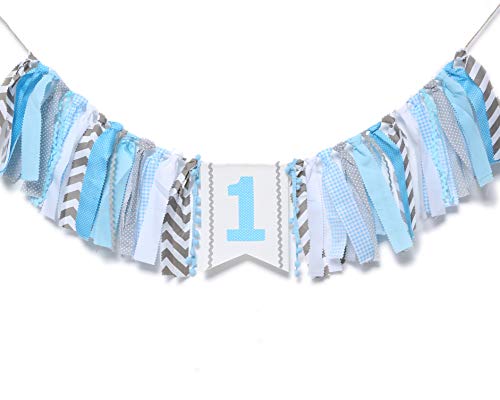Light Blue High Chair Banner